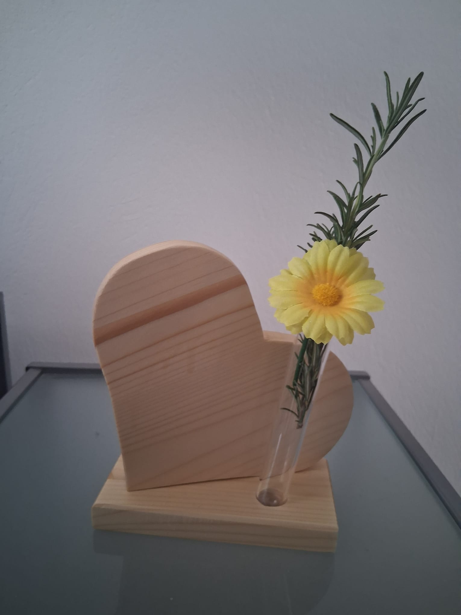 Herz unlackiert